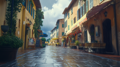Charming Tuscany Street
