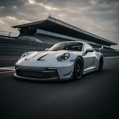 Porsche 992 GT3 on Circuit