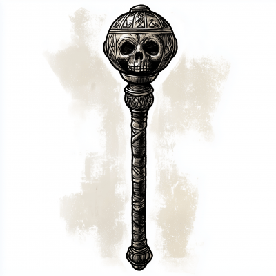 Skull Mace