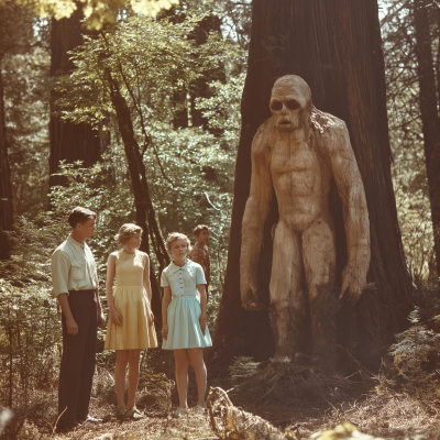 1960s Family Vacation Photo