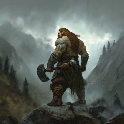 Dwarf Slayer in Warhammer Fantasy RPG Style