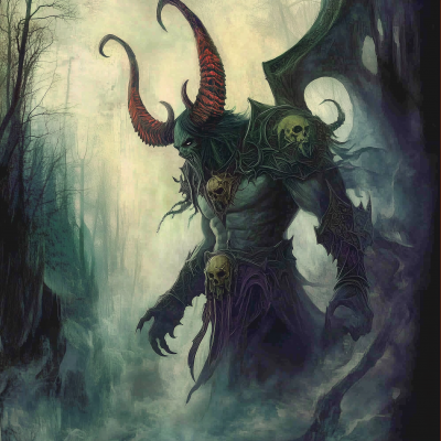 Chaos Daemon in Dark Forest