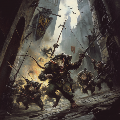 Skaven Escape in Dark Fantasy