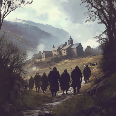 Medieval Brigands on the Move