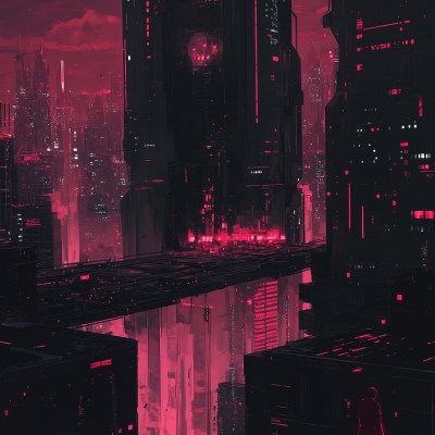 Futuristic Cyberpunk City