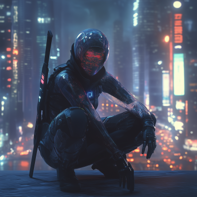 Cyberpunk Shinobi