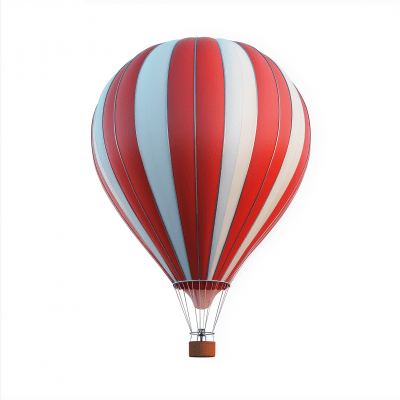 3D Model of a Hot Air Balloon