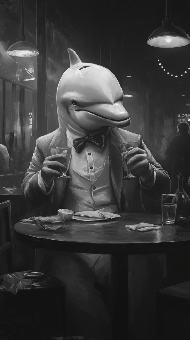 Phonk Dolphins in a Speakeasy