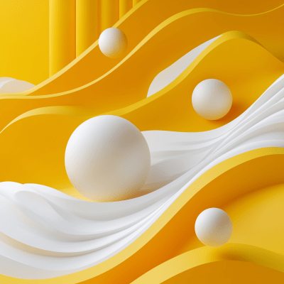 Curved Waves in Yellow