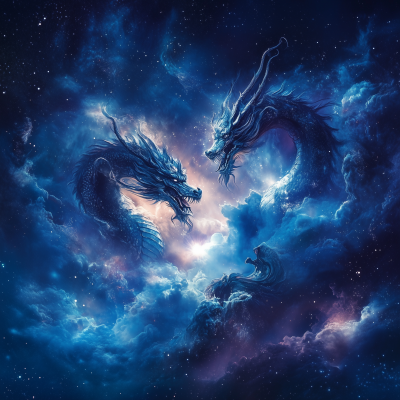 Mythical Dragons in Nebulas