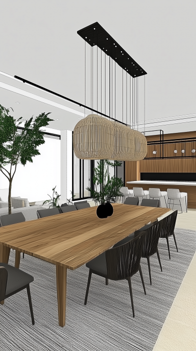 3D Model Dining Room