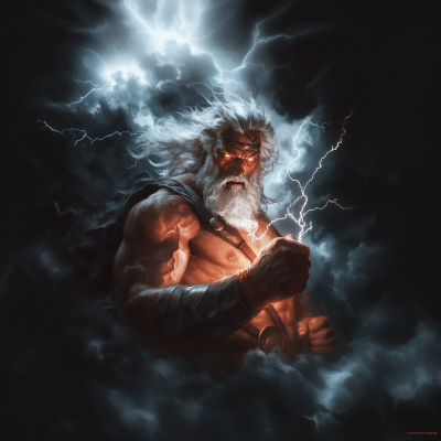 Zeus, the God of Thunder