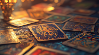 Magical Tarot Cards Background