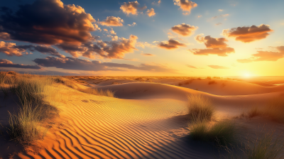 Desert Dunes Landscape