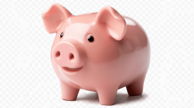 Transparent Piggy Money Box