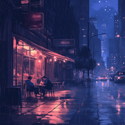 Midnight Cityscape