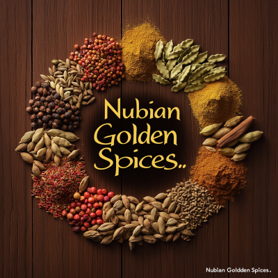 Nubian Golden Spices Logo