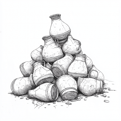 Pyramid of Jugs