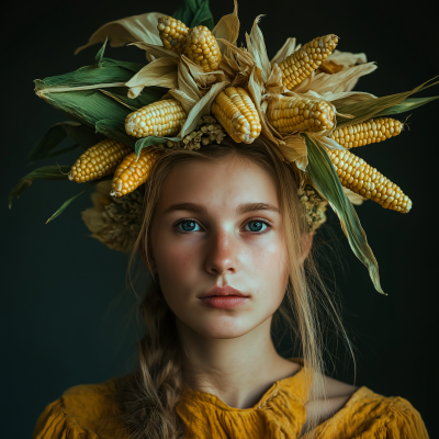 Creative Corn Headband