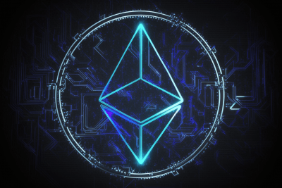 Neon Ethereum Symbol