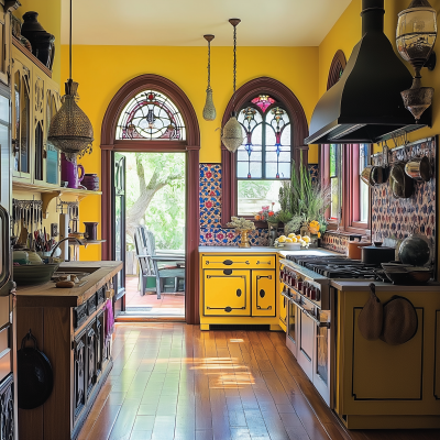 Victorian Kitchen Elegance