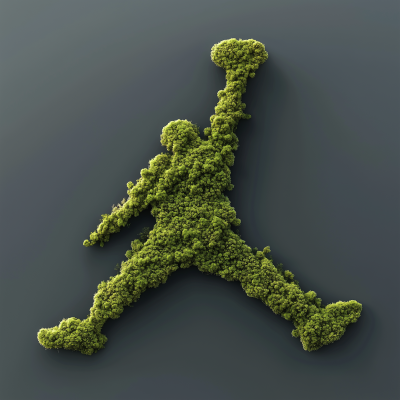 Mossy Jumpman Logo