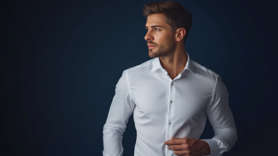 Businessman in White Shirt