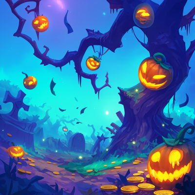Colorful Halloween Decorations