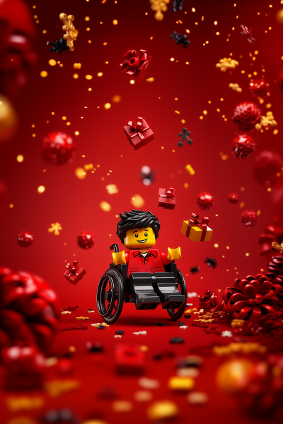 Lego Child in Wheelchair