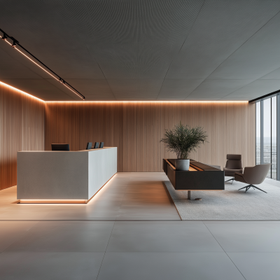 Minimalist Office Interior