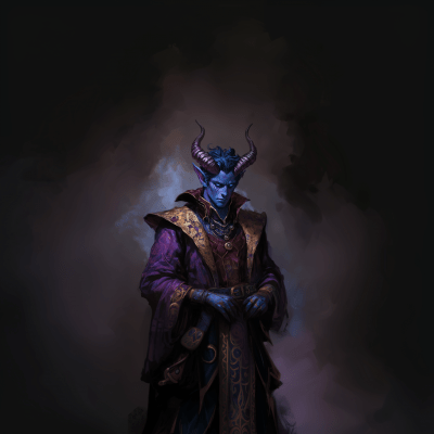 Tired Tiefling Wizard