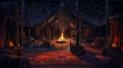 Inside the Orc Shaman’s Tent