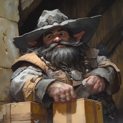 Charismatic Dwarf Merchant