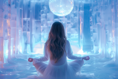 Meditation in Ice Nightclub