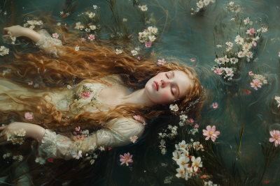 Ophelia Underwater