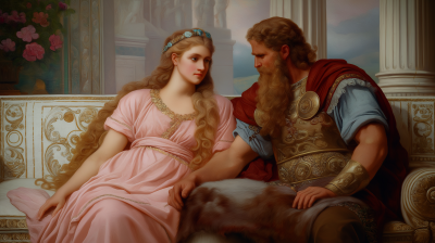 Aphrodite and Thor