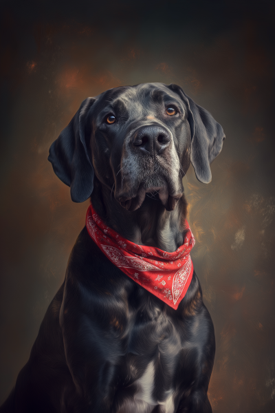 Great Dane Portrait