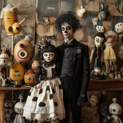 Whimsical Adults in a Toyland