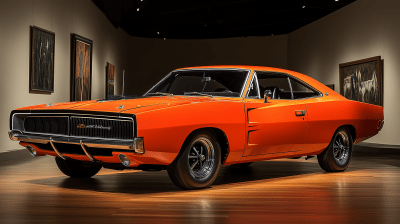 Dodge Charge 1969 in Art Museum