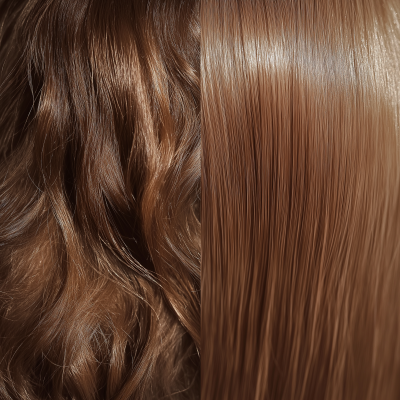 Hair Texture Close-Up