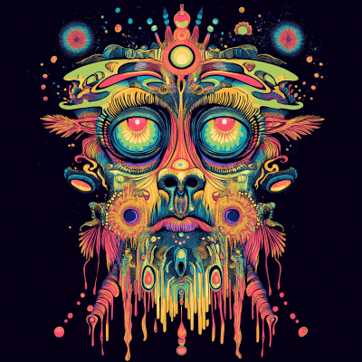 Psychedelic Abstract Design