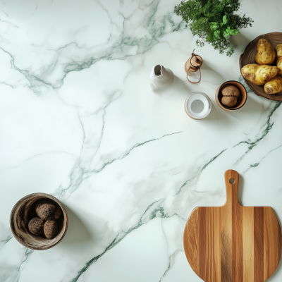 Top View Kitchen Table