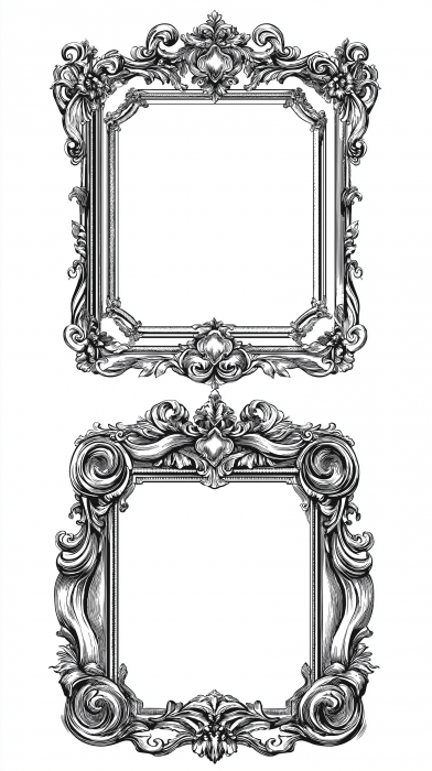 Ornate Medieval Frames