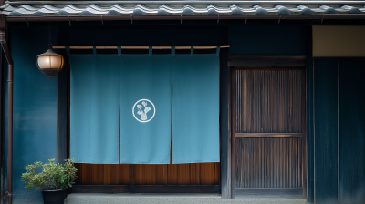 Traditional Japanese Noren Curtain