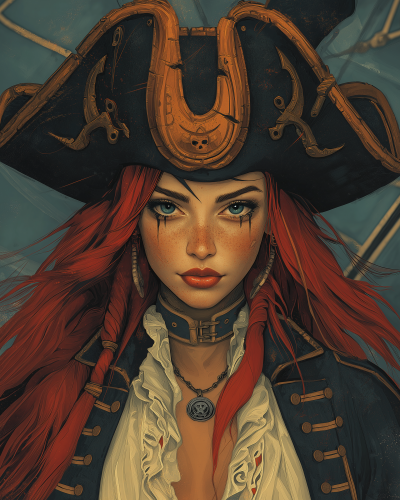 Portrait of Pirate Miss Fortune