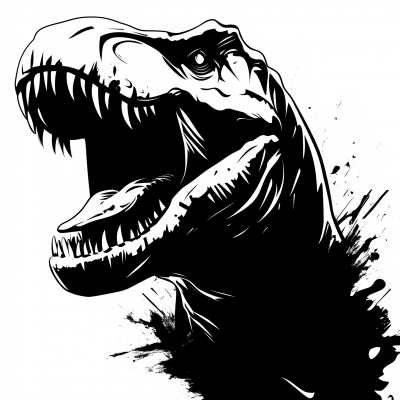 Hungry Tyrannosaurus Clipart