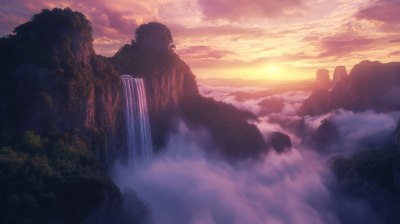 Majestic Waterfall