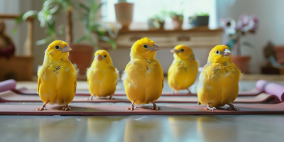 Canary Yoga Session