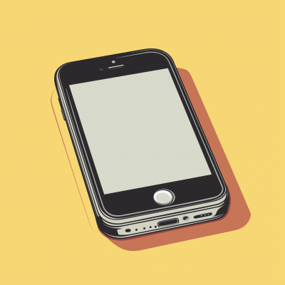 Retro Vector iPhone