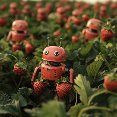 Robot Strawberries